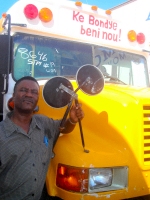 Haiti Bus Arrives