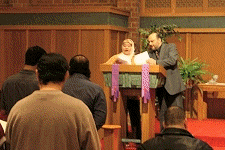 Hicham Chehab and Salam Congregation
